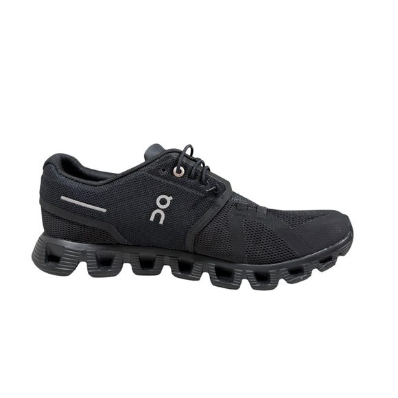 On Cloud 5 Womens 9 Black Athletic Running Walking Sneakers Lightweight Trainer - Picture 8 of 10